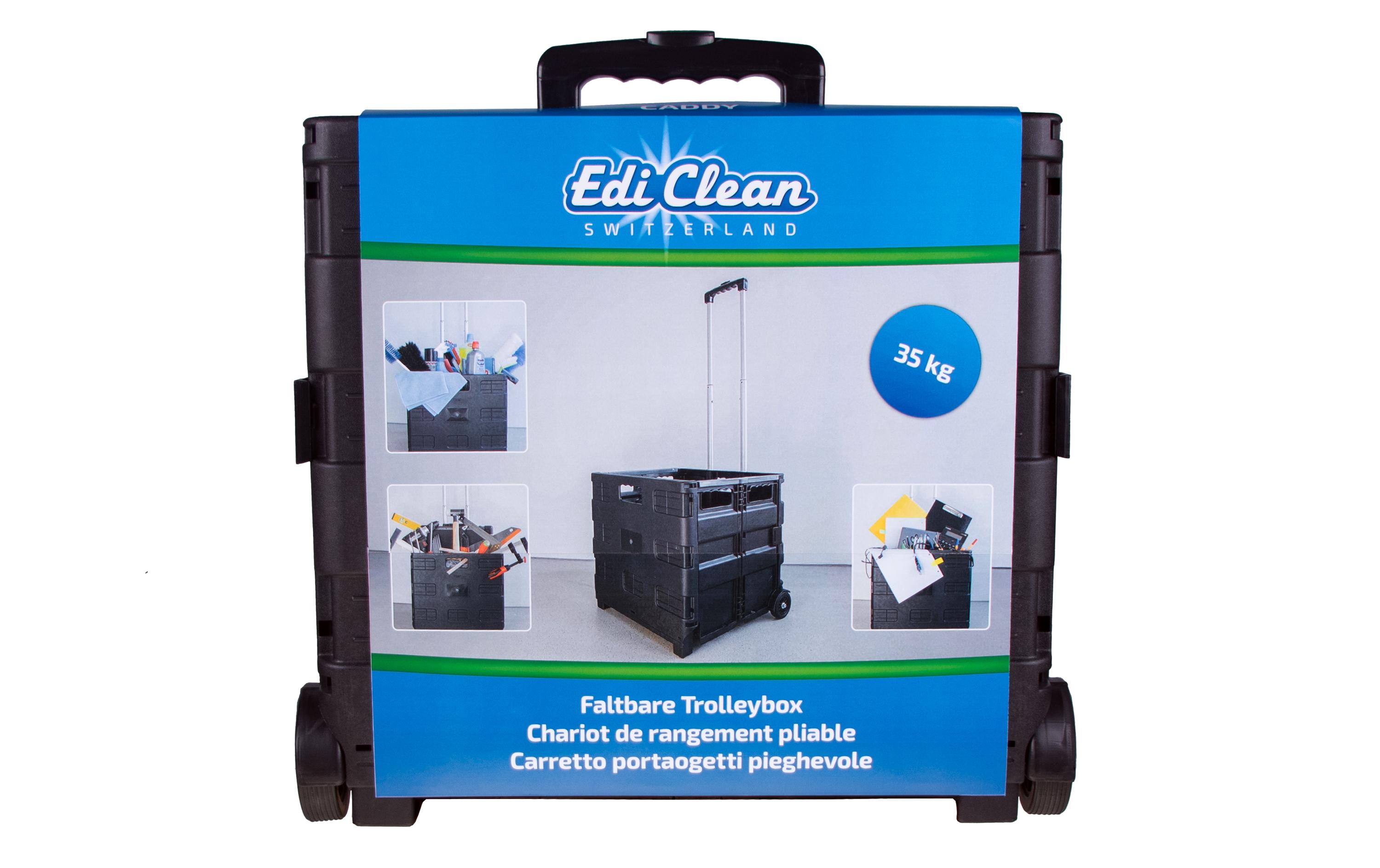 Edi Baur Faltbare Klappbox auf Rollen 45 L