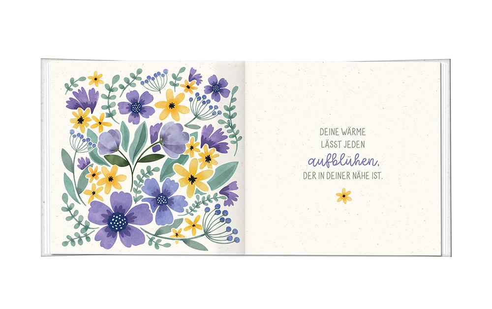 Grafik Werkstatt Minibuch Schön, dass es dich gibt