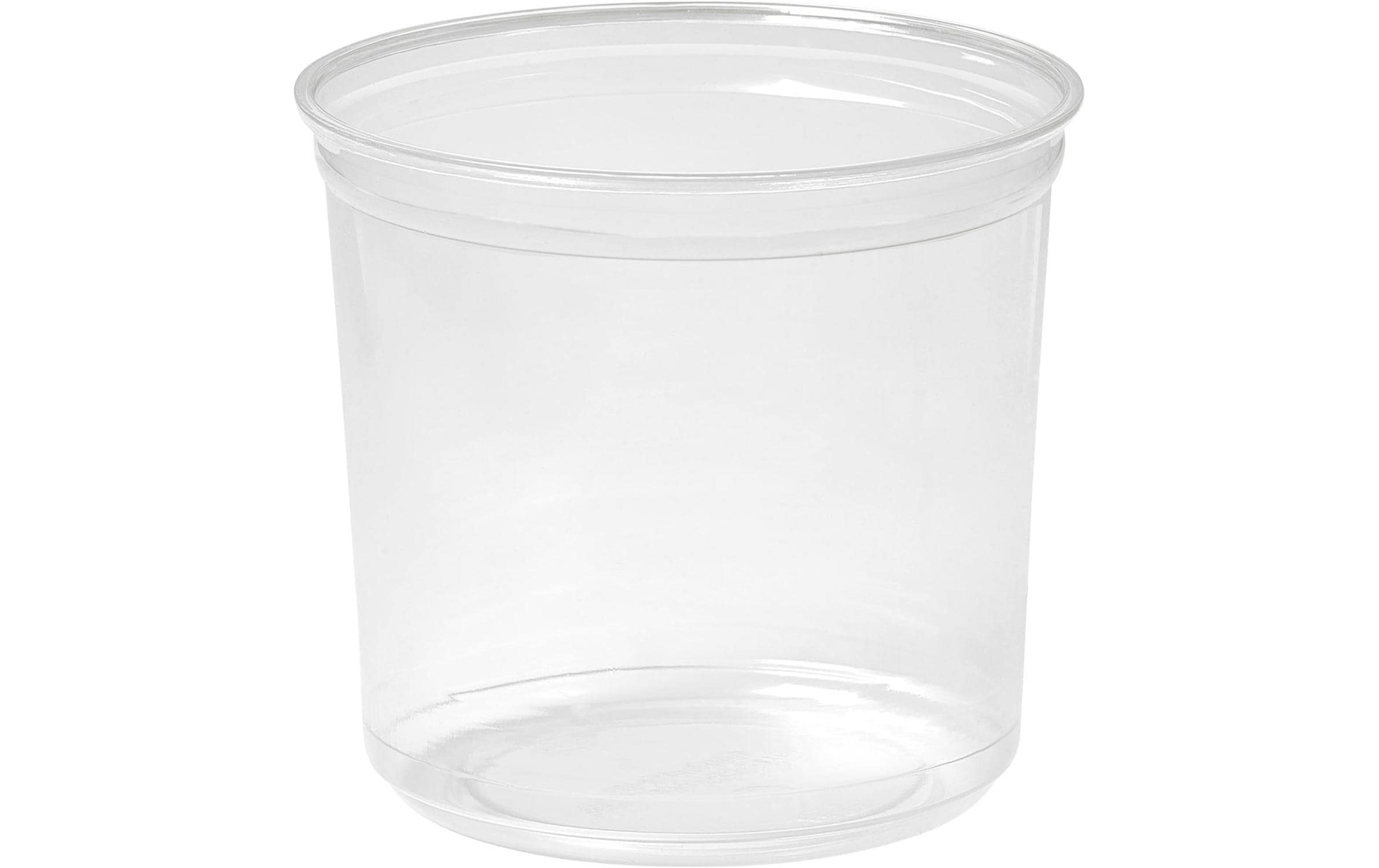 BioPak Salat-Schale Crystal 750 ml, 35 Stück