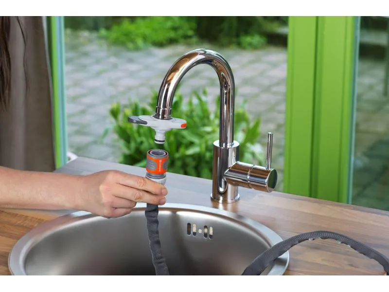 GARDENA Hahnverbinder M 24/M 22 für Indoor-Wasserhähne