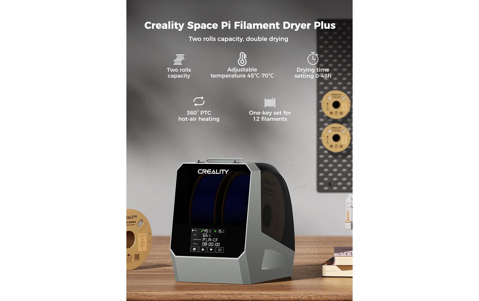 Creality Filament Trockenbox Space Dryer P+