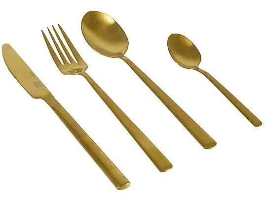 Bo-Camp Outdoor-Besteck-Set Fairbanks 16-tlg. Gold Bo-Camp Outdoor-Besteck-Set Fairbanks 16-tlg. Gold