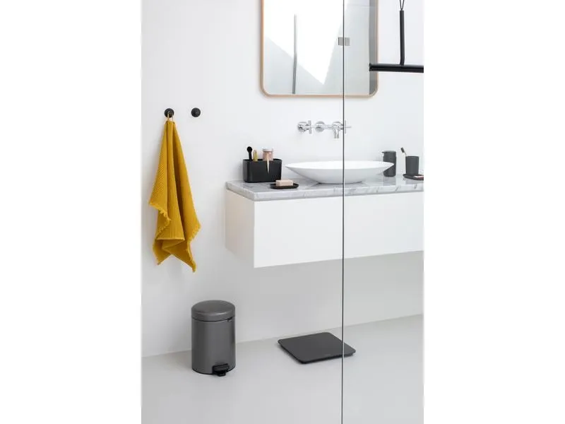 Brabantia Handtuchhalter ReNew 2 Stück, Dunkelgrau