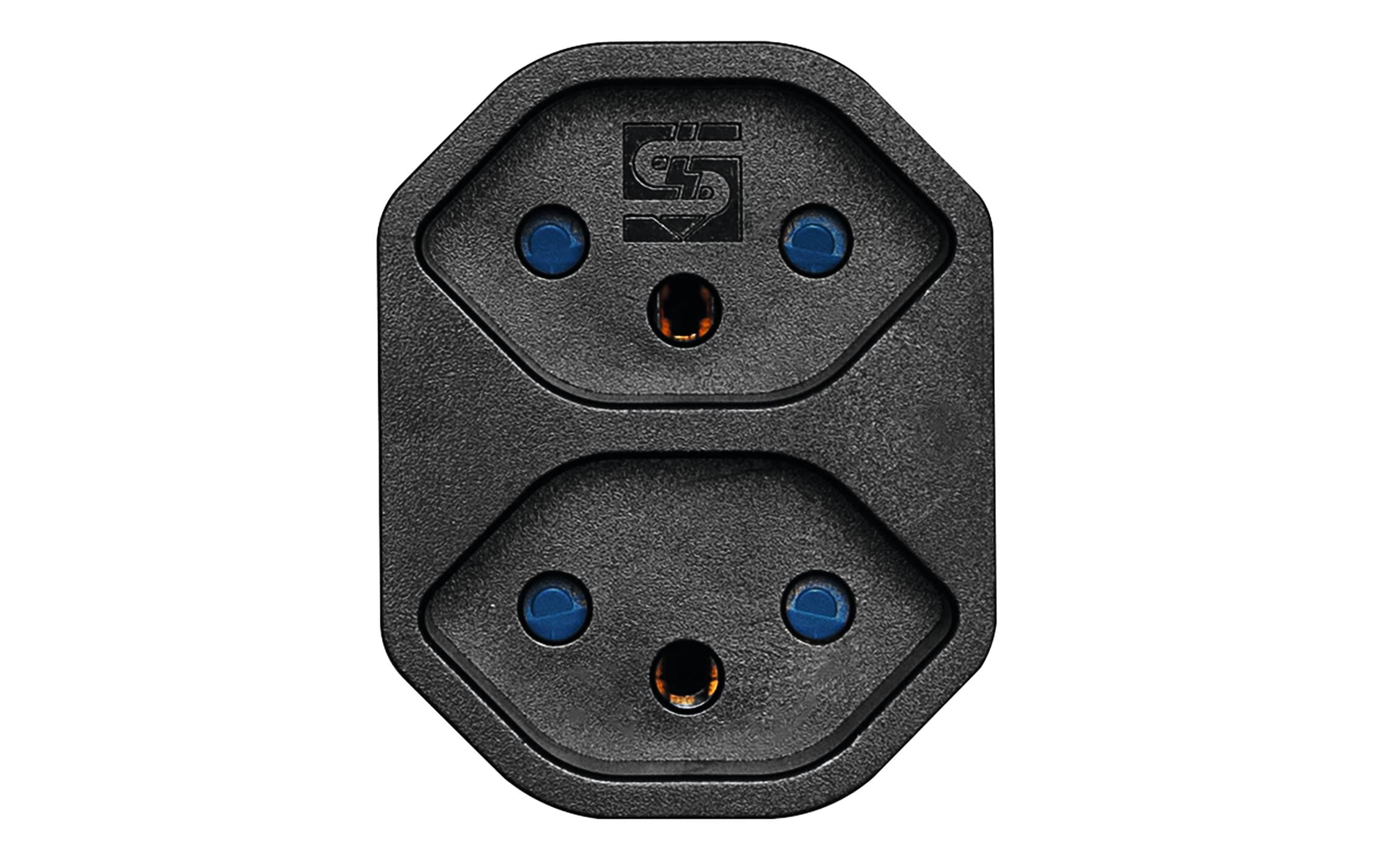 STEFFEN Manta Mehrfachadapter 2xT13 drehbar 2