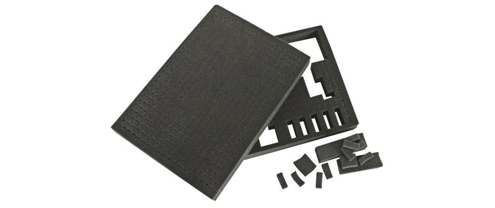 Perel Werkzeugkoffer 1819-42A Silber, Mit Schaumstoffeinlage Perel Werkzeugkoffer 1819-42A Silber, Mit Schaumstoffeinlage