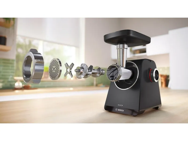 Bosch Fleischwolf MultiPower MFWS440B Schwarz Bosch Fleischwolf MultiPower MFWS440B Schwarz