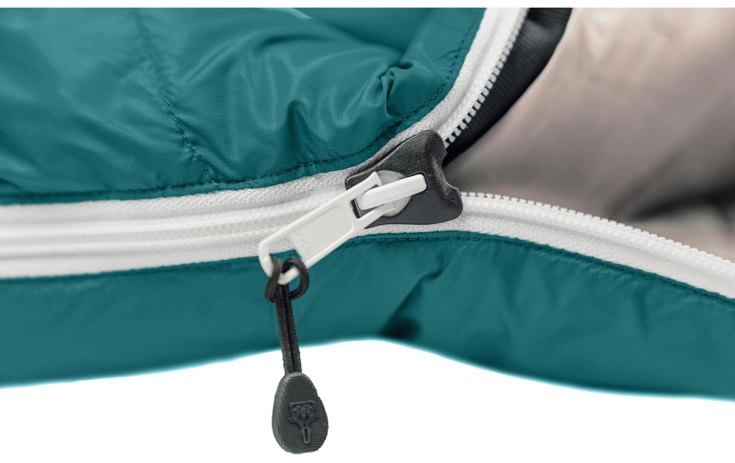 Grüezi Bag Schlafsack Biopod Wolle Goas Comfort Polyester, Dark Petrol