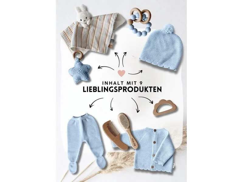 Oykami Geschenkset Babybox Siena Blau Oykami Geschenkset Babybox Siena Blau