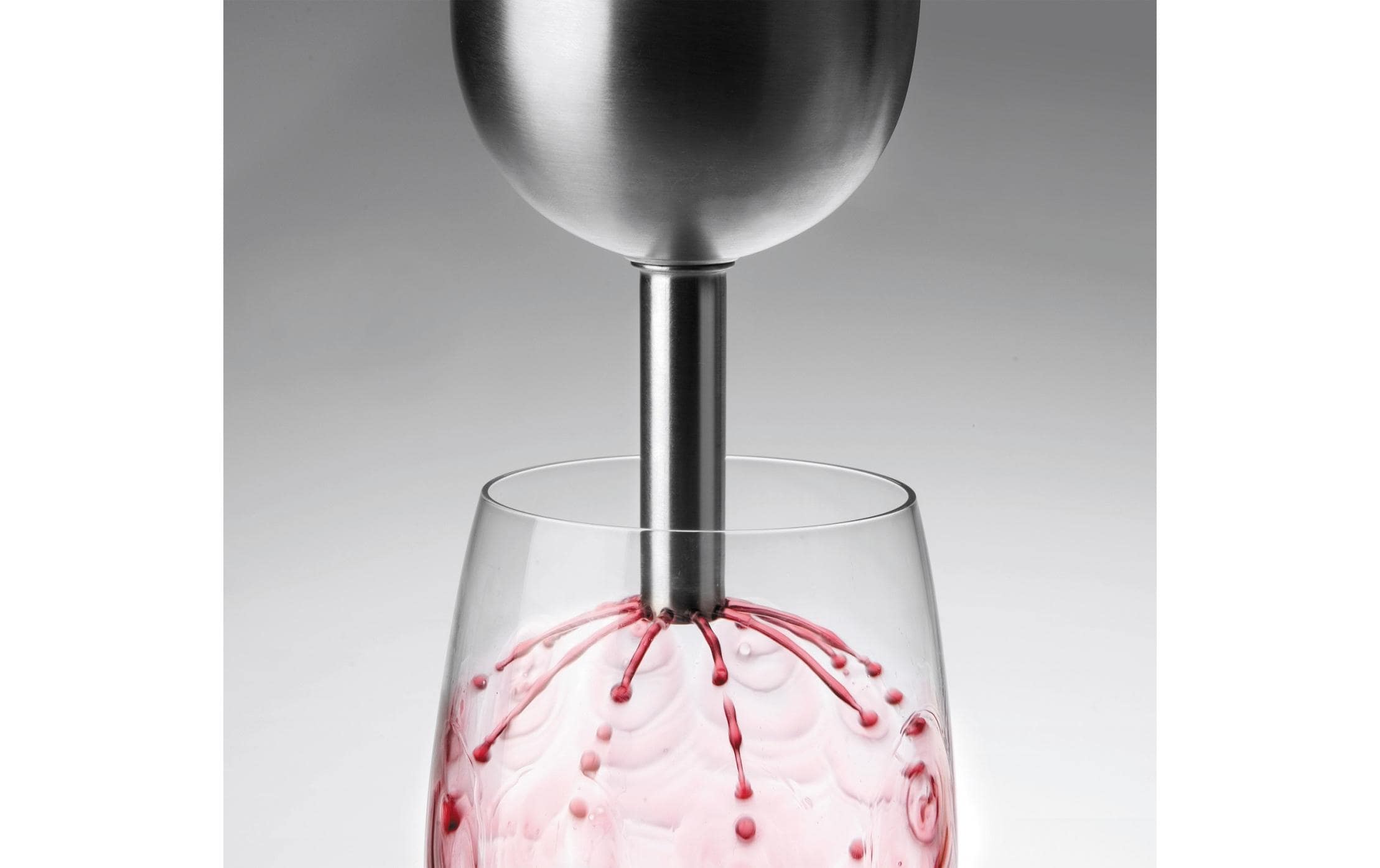 Ibili Weinbelüfter Edelstahl 1 Stück, Silber