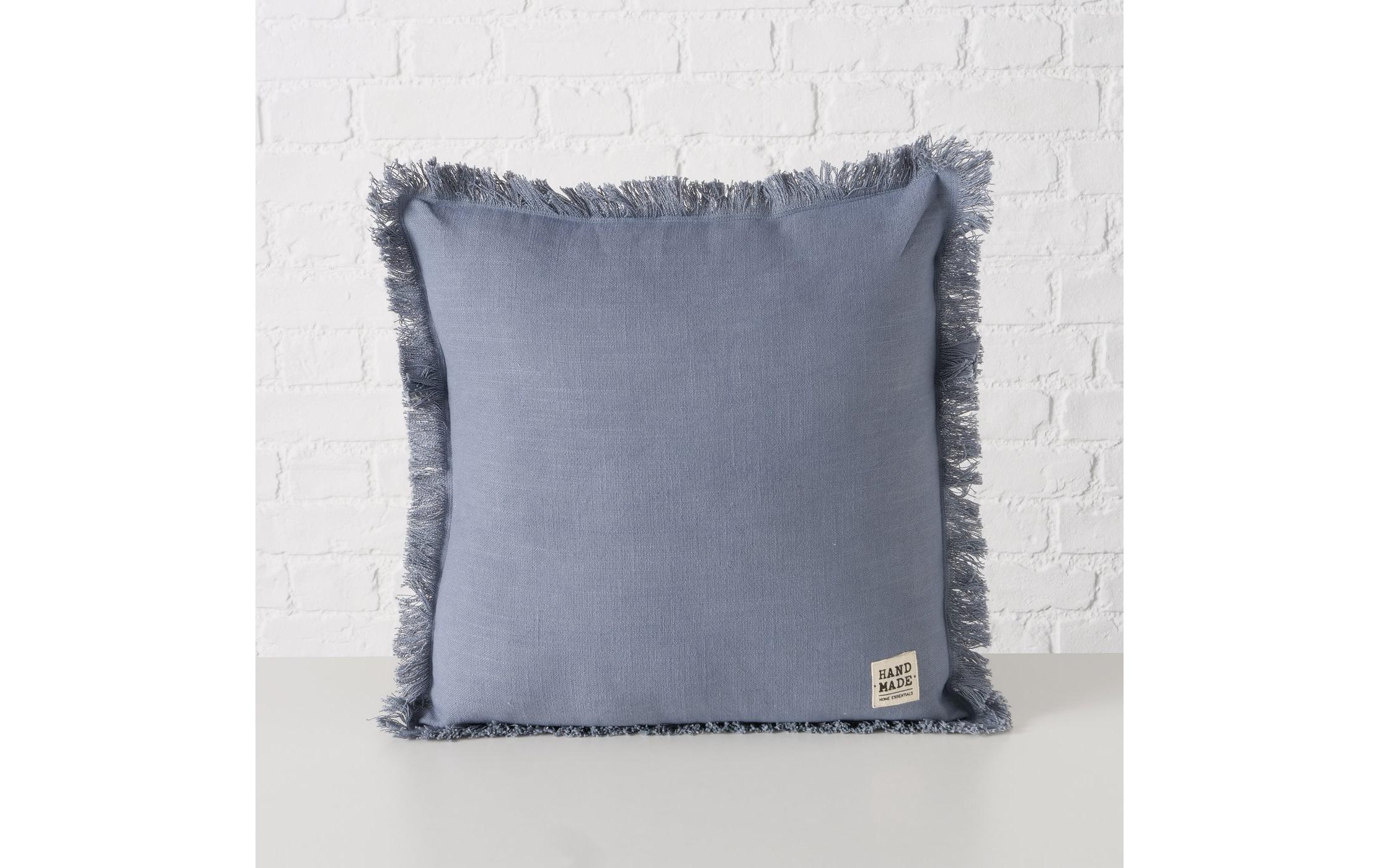 Boltze Kissen Lenea 45 x 45 cm, Dunkelgrau