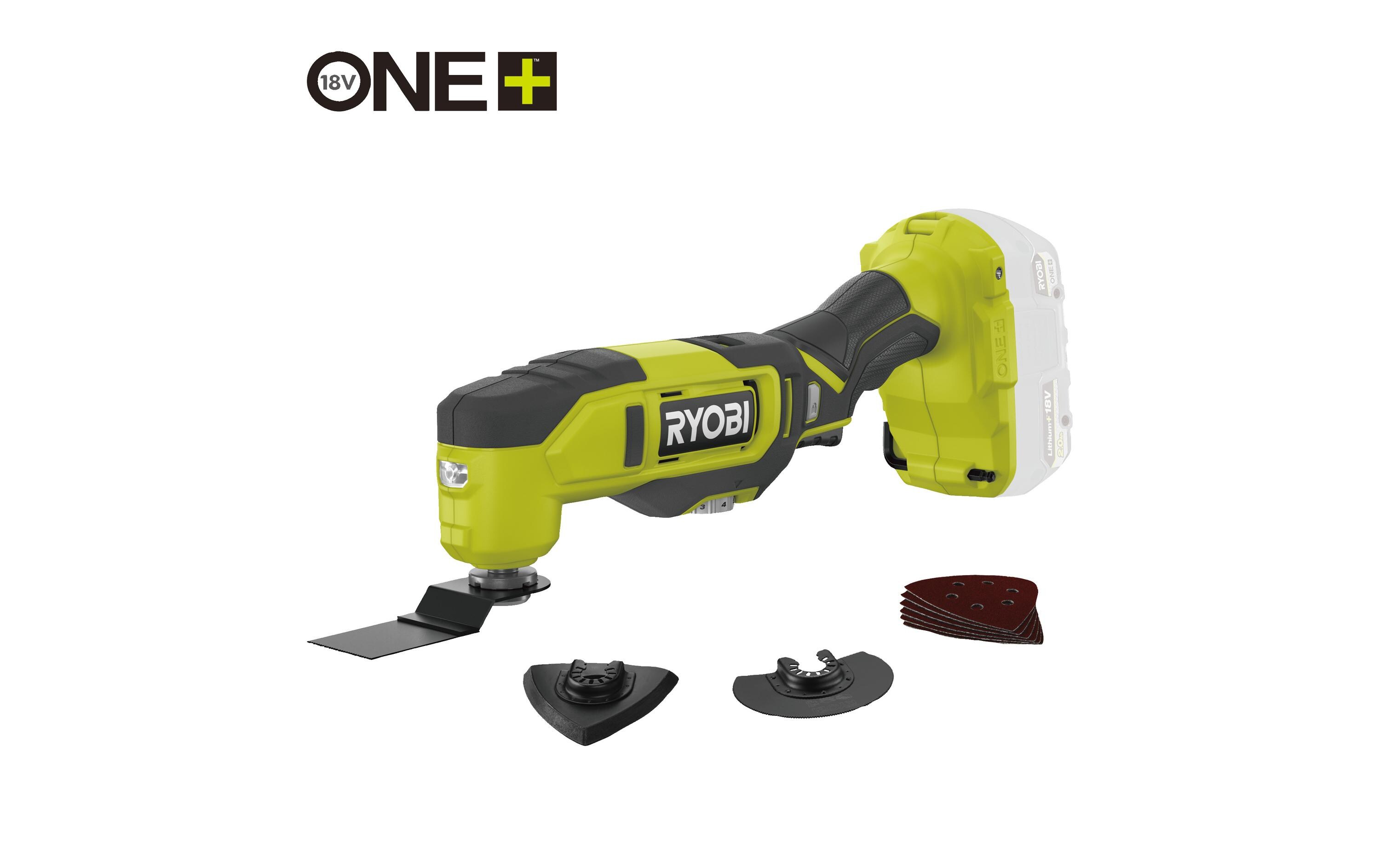 RYOBI Akku-Multitool RMT18-0, 18 V, Solo RYOBI Akku-Multitool RMT18-0, 18 V, Solo