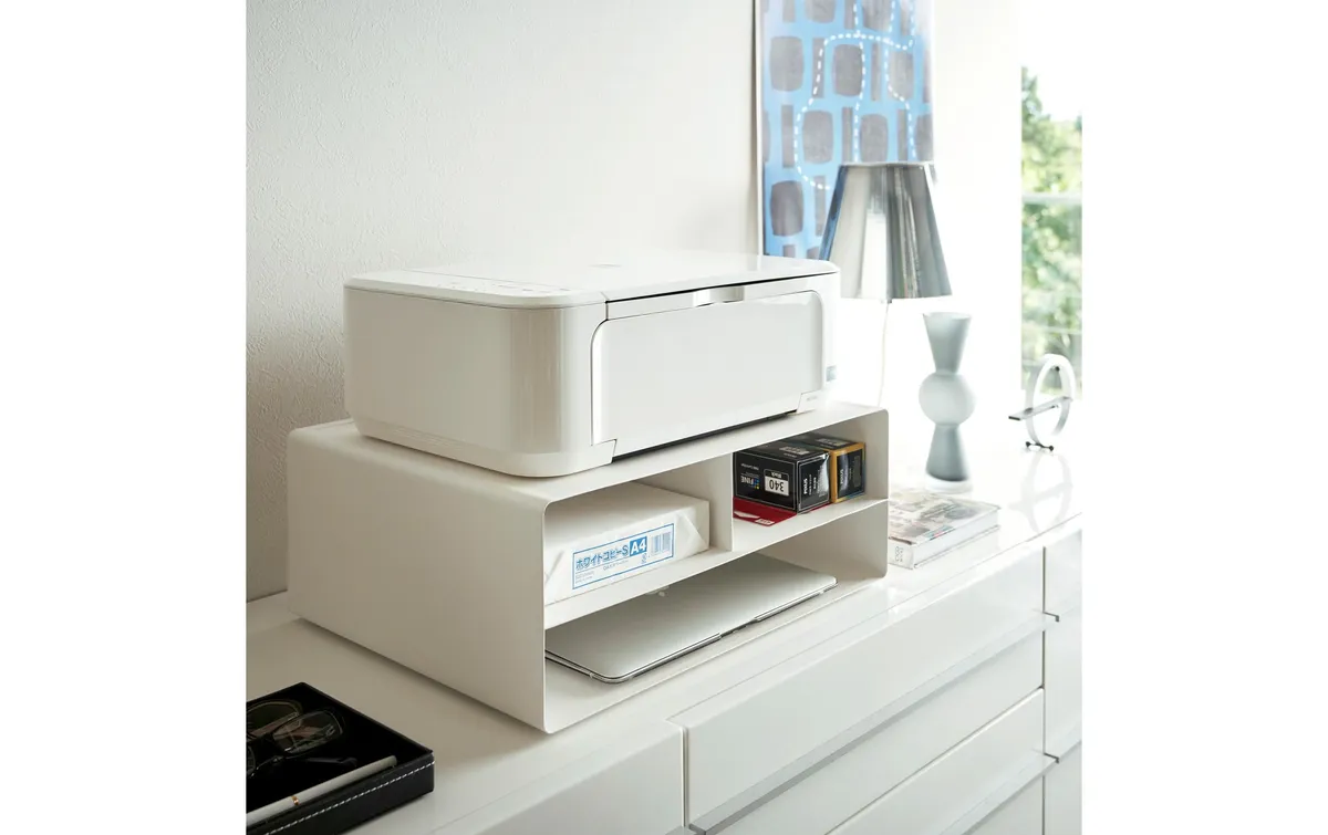 Yamazaki Multifunktionswagen Tower Weiss Yamazaki Multifunktionswagen Tower Weiss
