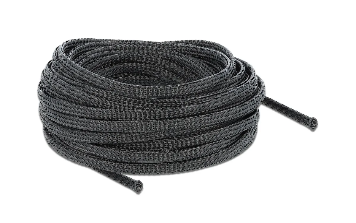 Delock Kabelschlauch 10 m x 6 mm Schwarz Delock Kabelschlauch 10 m x 6 mm Schwarz