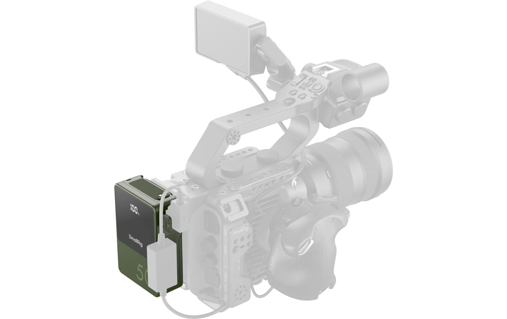 Smallrig VB50 Mini V-Mount-Batterie Grün