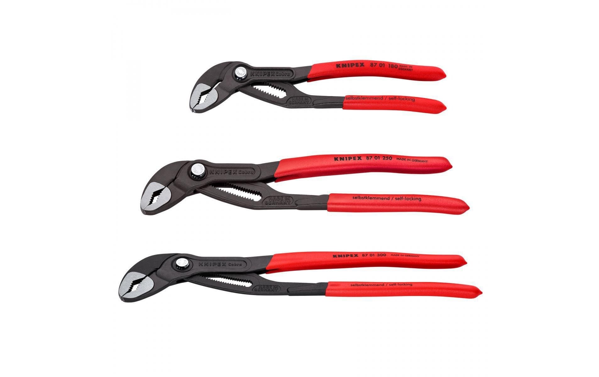 Knipex Zangen-Set Cobra 3-teilig