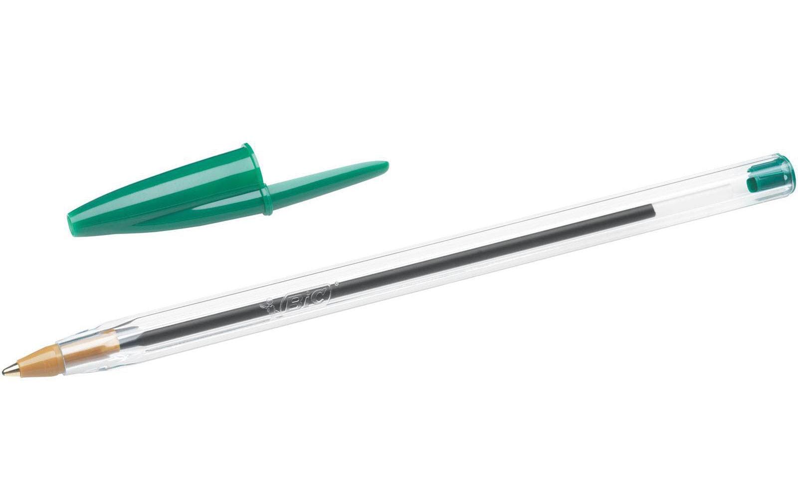 BIC Kugelschreiber Cristal Original 0.32 mm Grün, 50 Stück