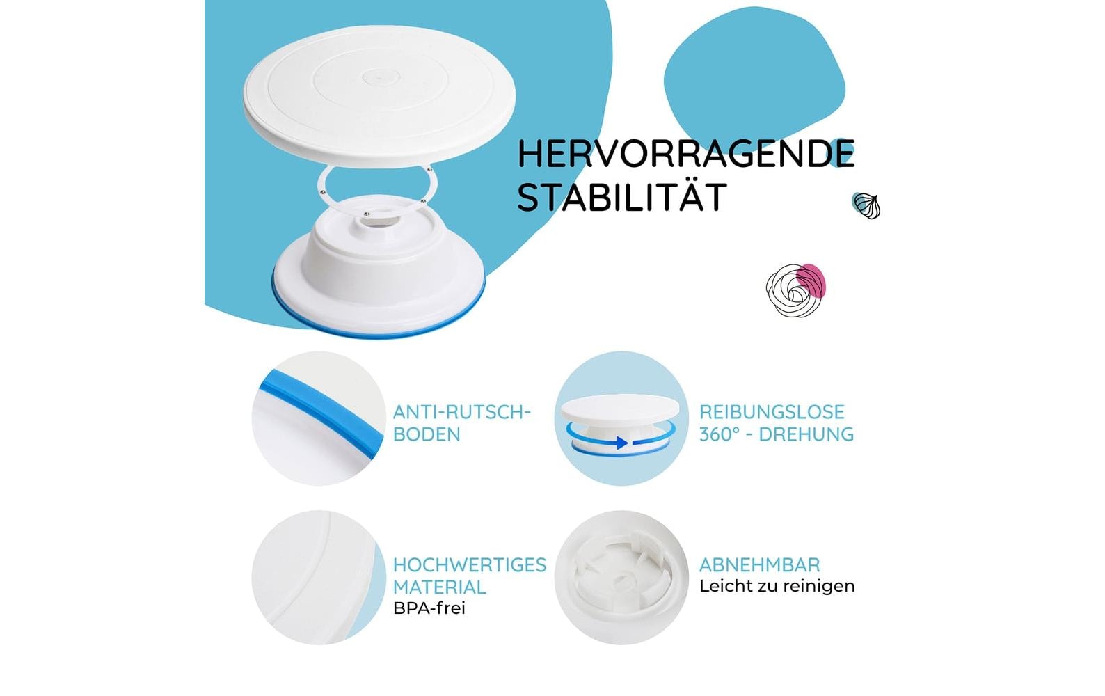 Wenburg Torten-Dekoratiosset 51- tlg. - Delight Wenburg Torten-Dekoratiosset 51- tlg. - Delight