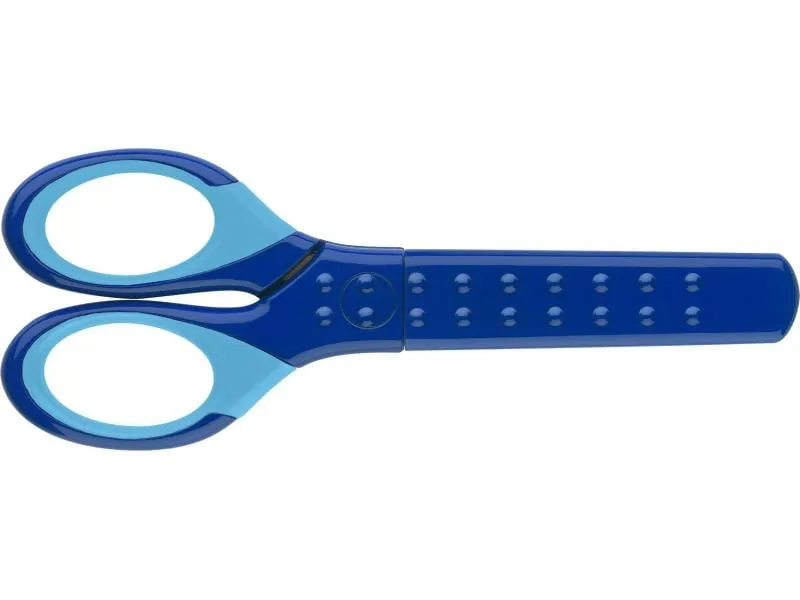 Faber-Castell Kinderschere Grip Blau, Edelstahl