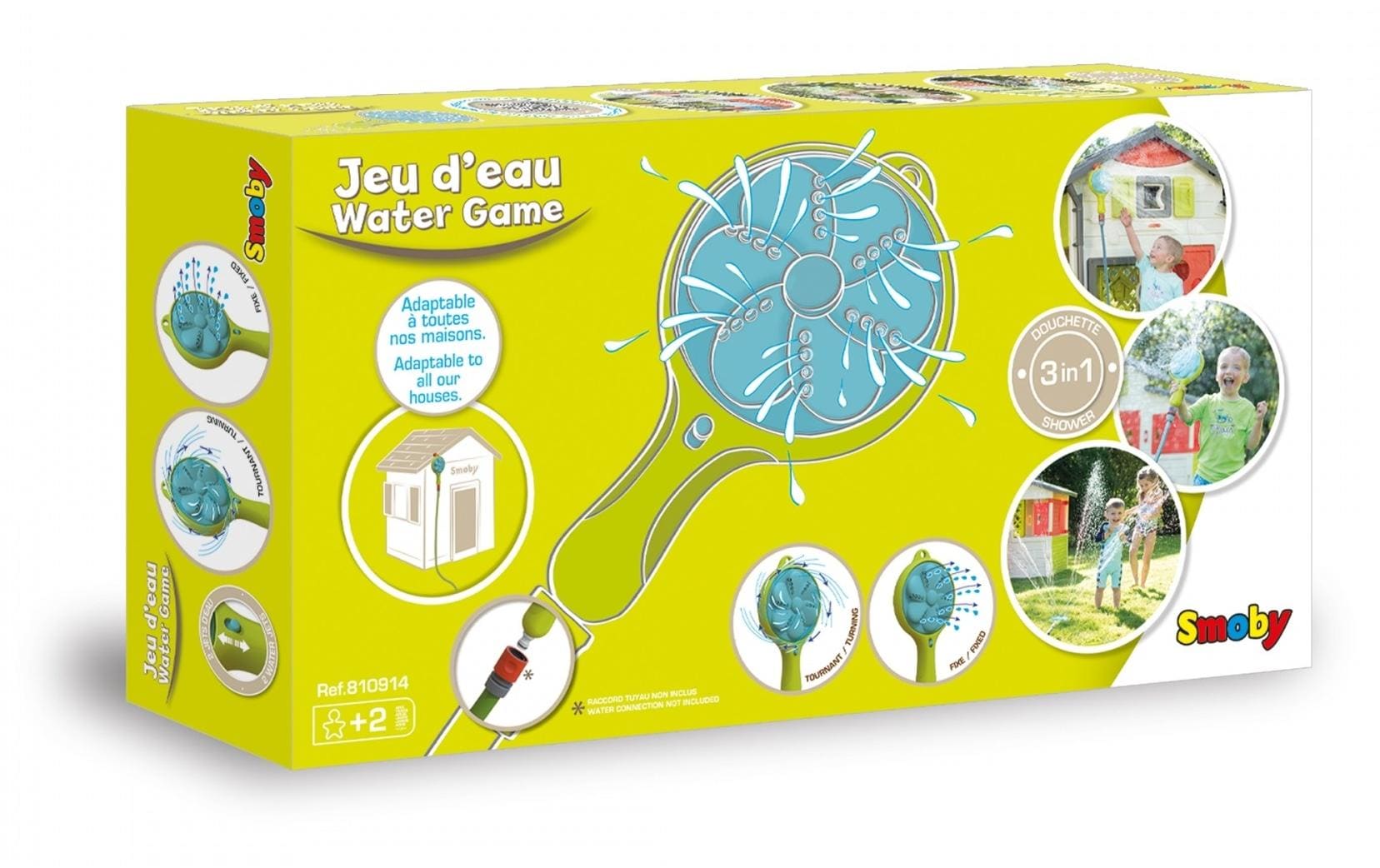 Smoby Zubehör Spielhaus 3-in-1 Gartendusche