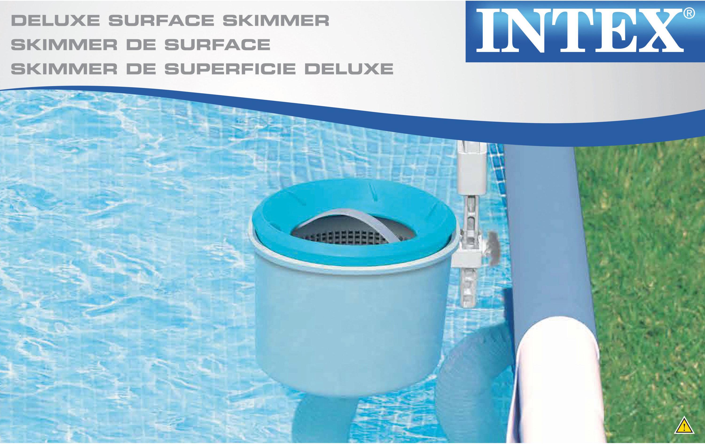 Intex Poolreinigung Deluxe Oberflächenskimmer
