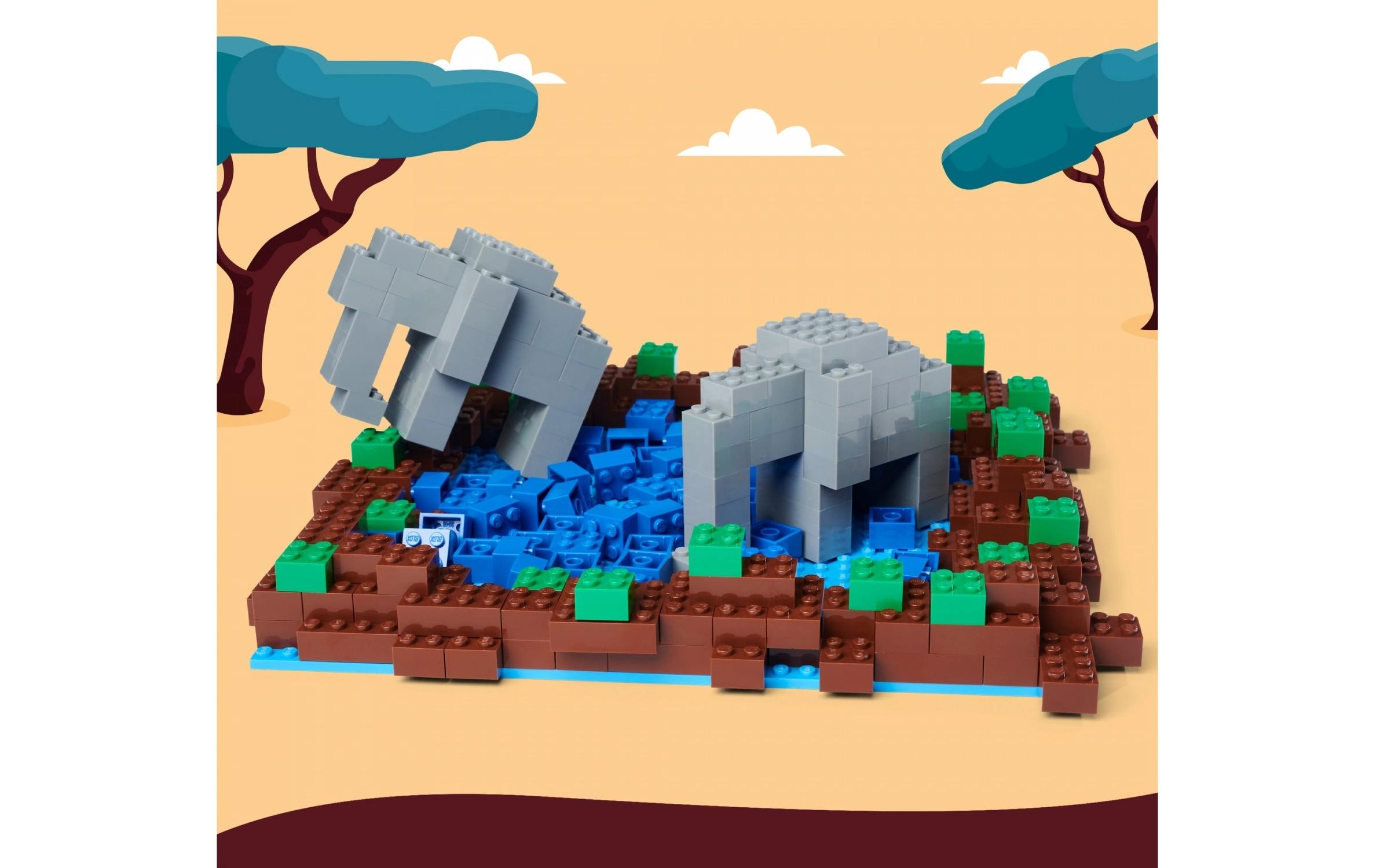 BLOX Zubehör BLOX Bauplatte 4 Stück, 25 x 25 cm