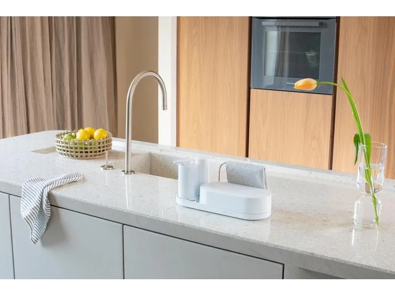 Brabantia Spültrogbutler-Set Sink Style Weiss Brabantia Spültrogbutler-Set Sink Style Weiss