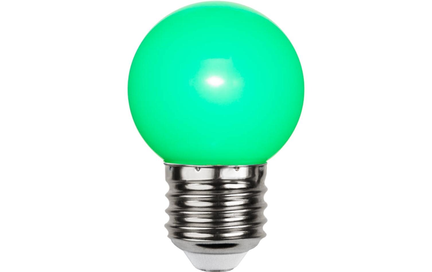 Star Trading LED Leuchtmittel E27 G45 Outdoor Lighting Grün, 1W, 220-240V Star Trading LED Leuchtmittel E27 G45 Outdoor Lighting Grün, 1W, 220-240V