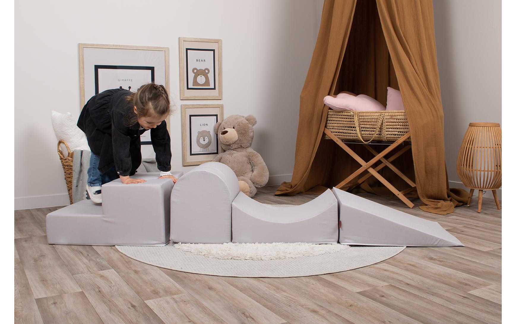 Knorrtoys Spielblöcke Soft Grau 4-teilig