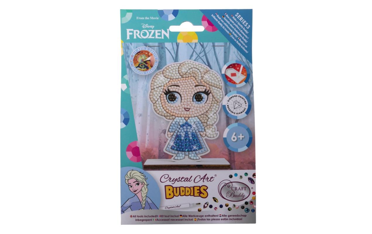 CRAFT Buddy Bastelset Crystal Art Buddies Elsa