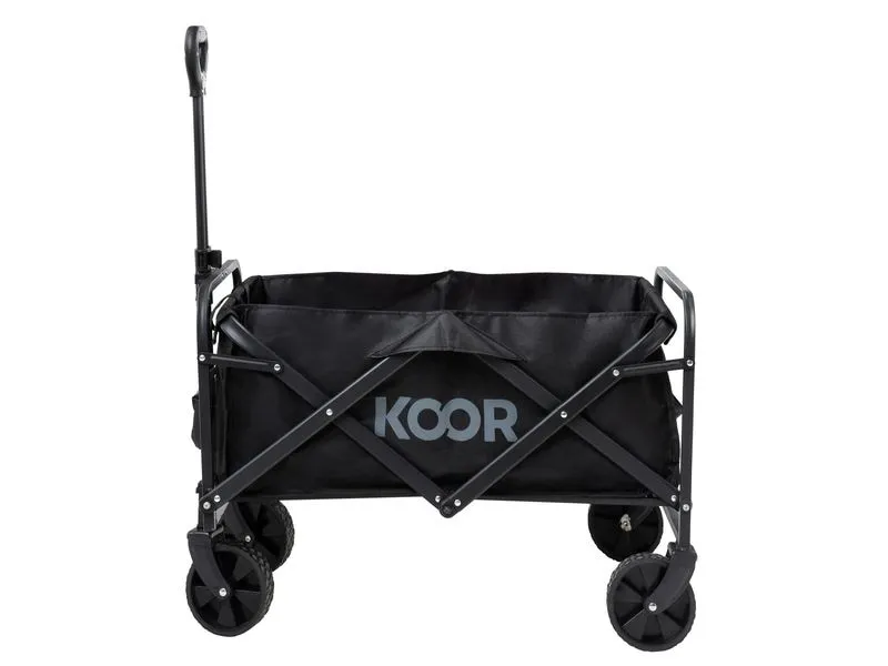 KOOR Leiterwagen Tralle, Schwarz KOOR Leiterwagen Tralle, Schwarz