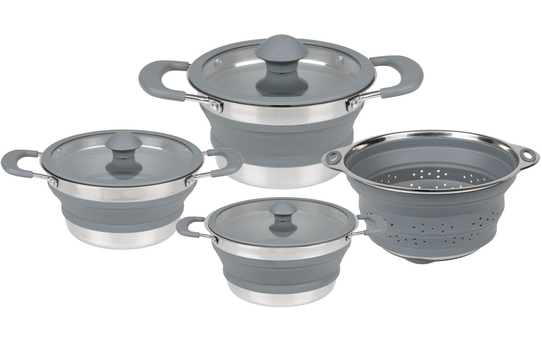 KOOR Kochgeschirr-Set, faltbar KOOR Kochgeschirr-Set, faltbar