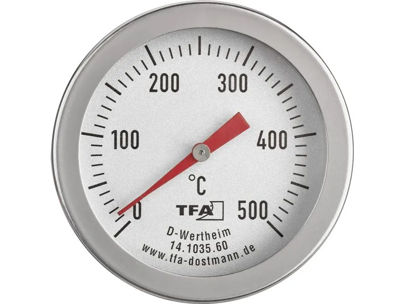 TFA Dostmann Backofenthermometer Profi, Edelstahl, mit langem Fühler TFA Dostmann Backofenthermometer Profi, Edelstahl, mit langem Fühler