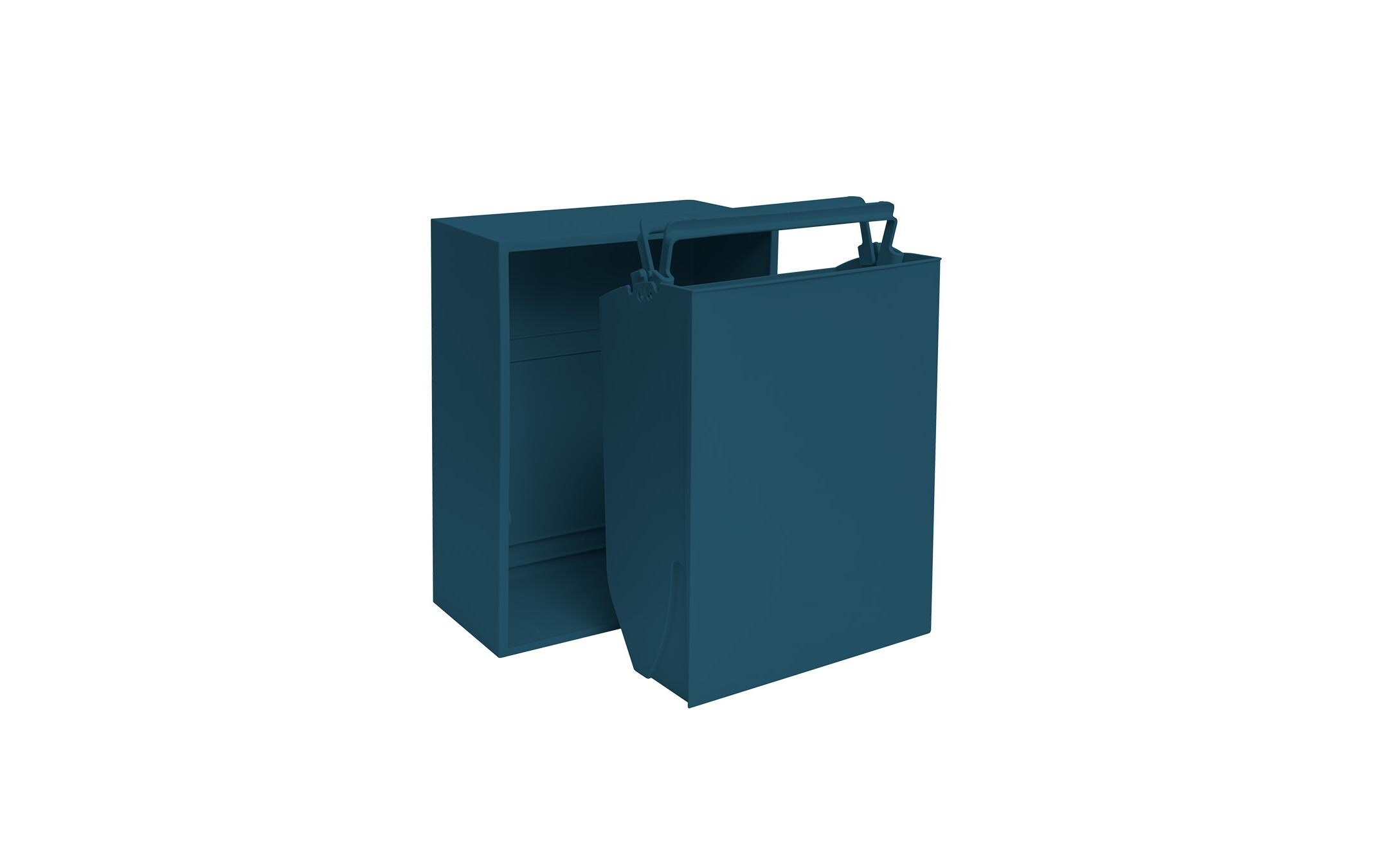 ReCollector Recyclingbehälter 12 l, Deep Dive Blue