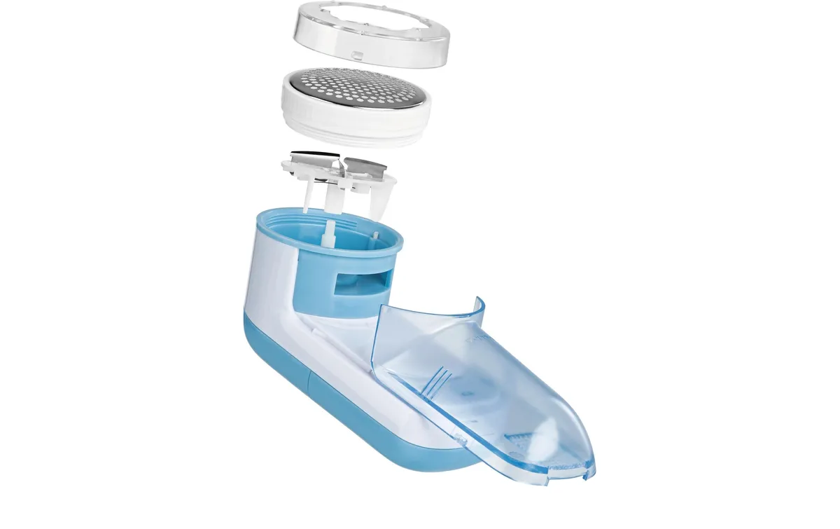CLEANmaxx Fusselrasierer 3 V Hellblau/Weiss CLEANmaxx Fusselrasierer 3 V Hellblau/Weiss