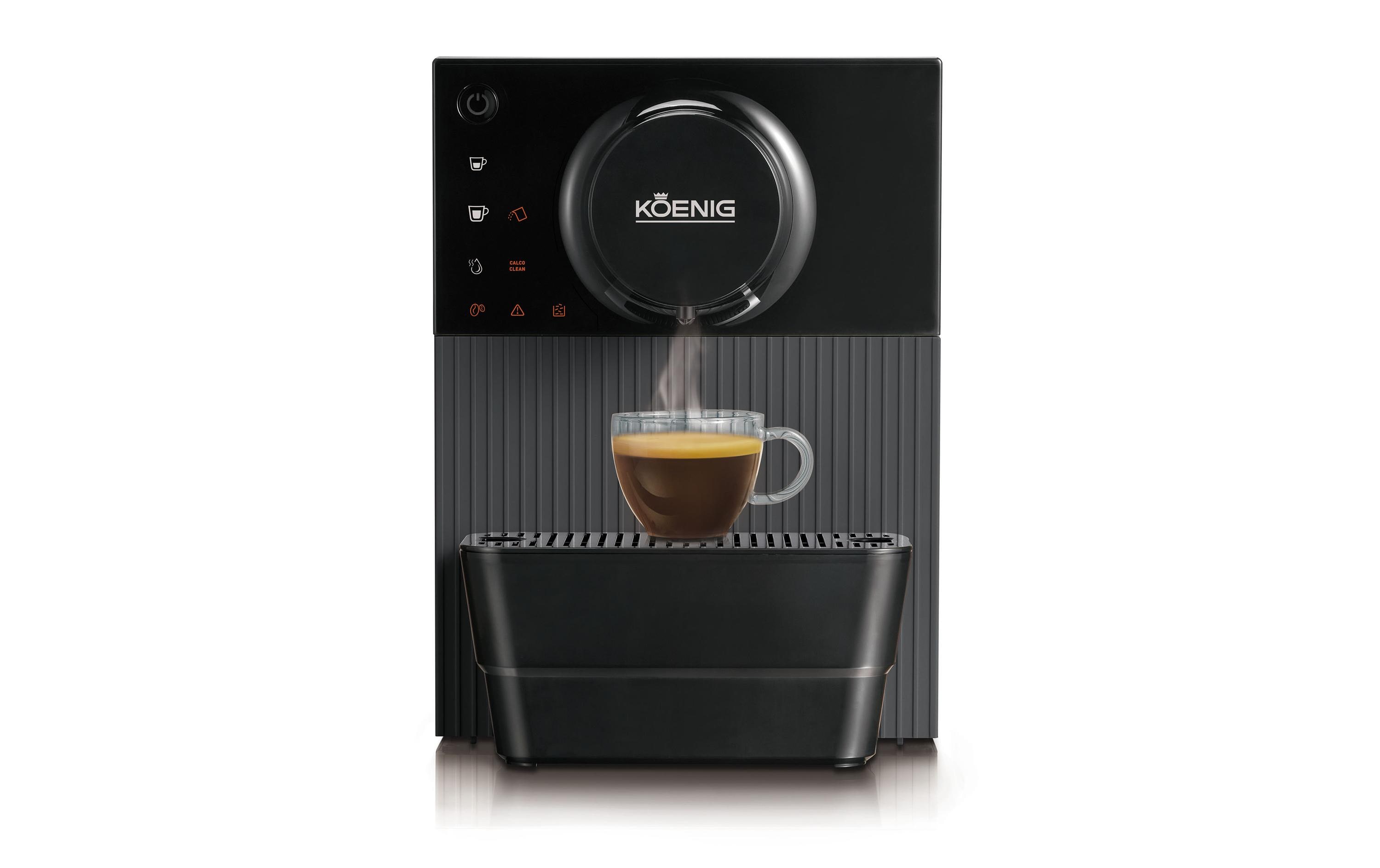 Koenig Kaffeevollautomat Finessa Nano Dunkelgrau