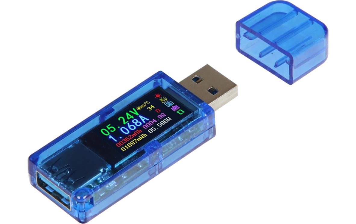 jOY-iT USB 3.0 Messgerät Volt / Amperemeter