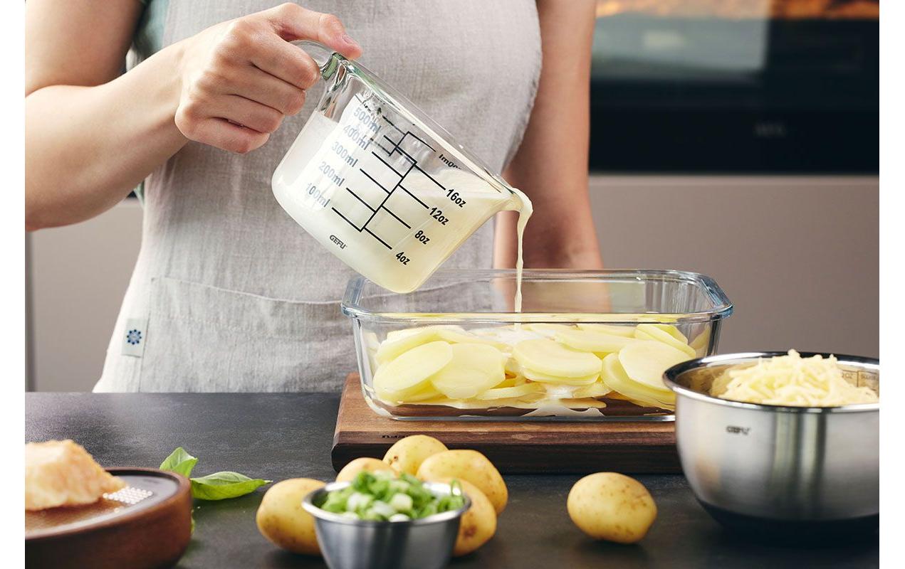 GEFU Messbecher Dimenso 5 dl, Transparent