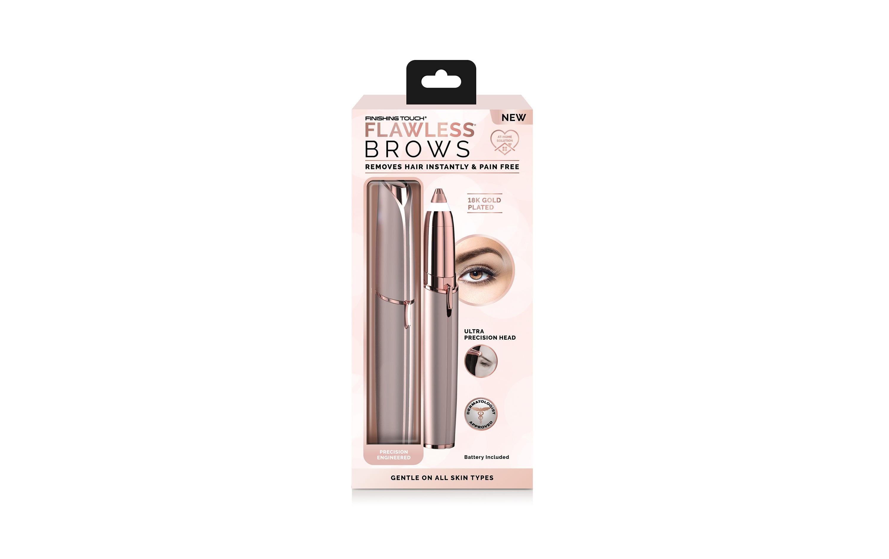 Flawless Präzisionstrimmer Brows Rosegold