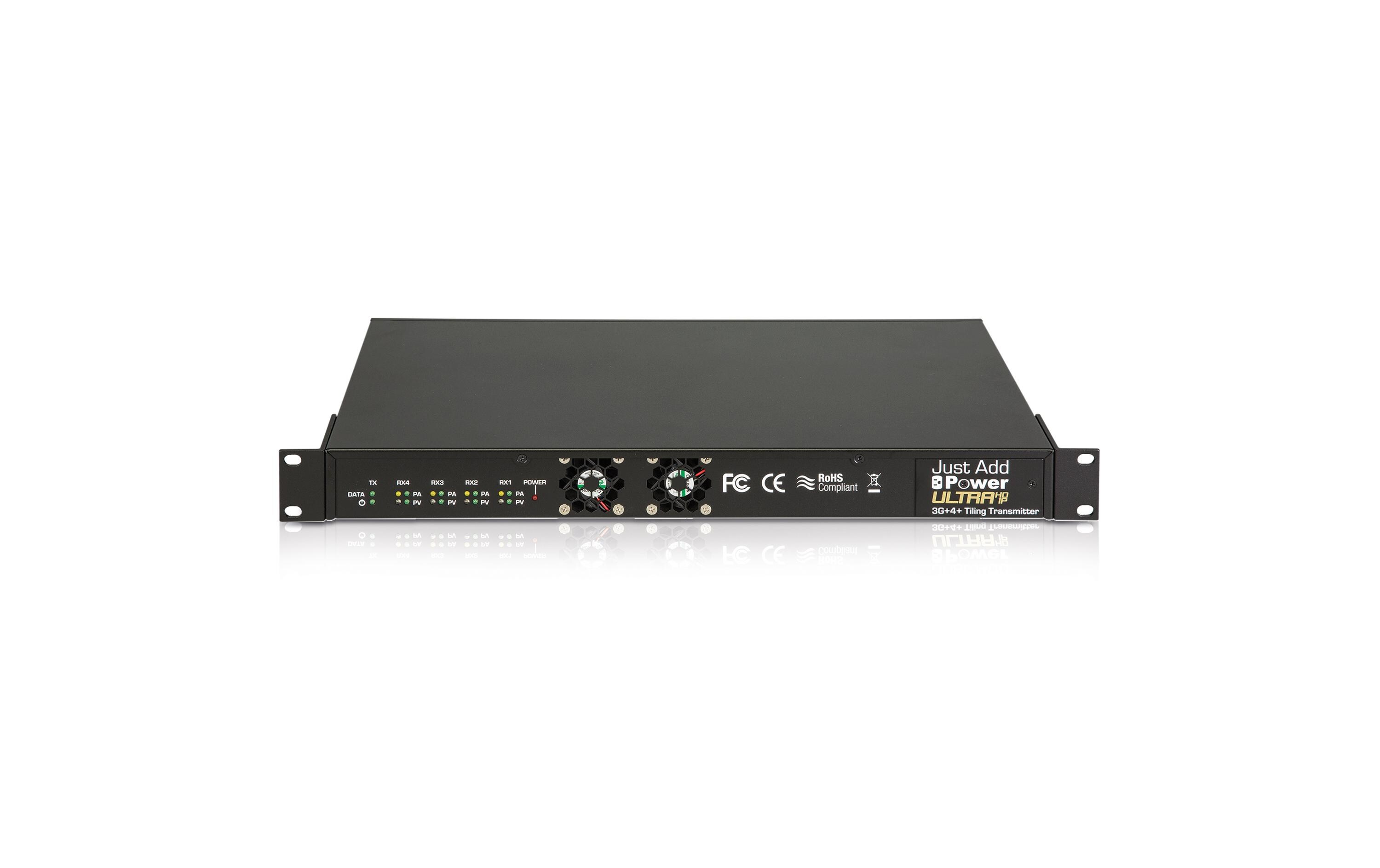 JUSTADDPOWER IP Transmitter VBS-HDIP-759A Rack, 4 zu 1, 4K