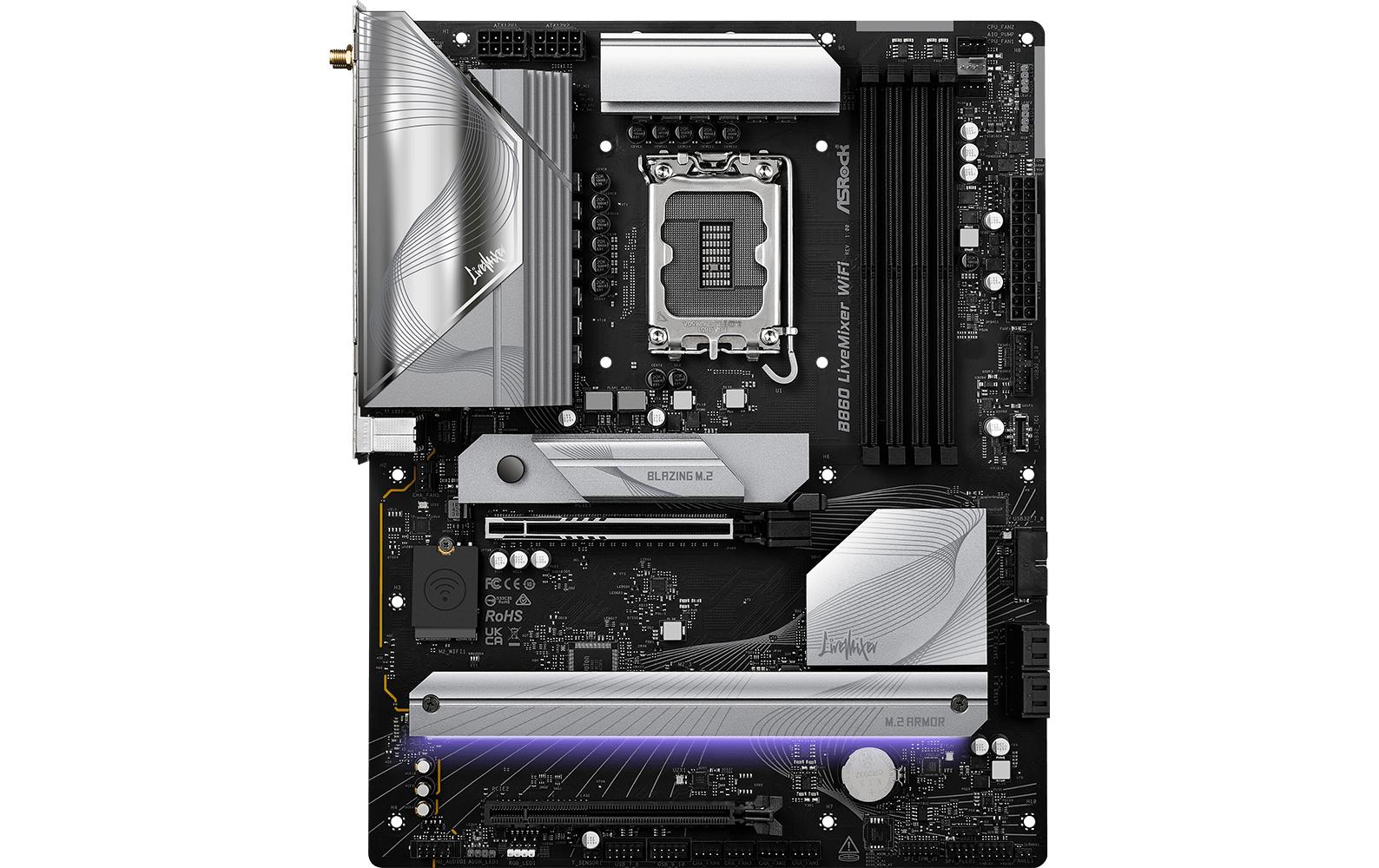 ASRock Mainboard B860 LiveMixer WiFi