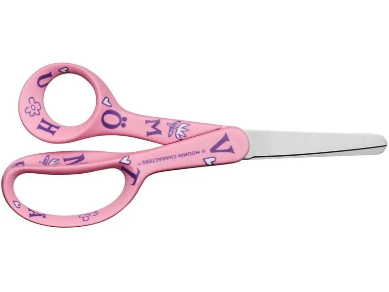 Fiskars Kinderschere Moomin ABC Little My 1 13 cm, Rosa