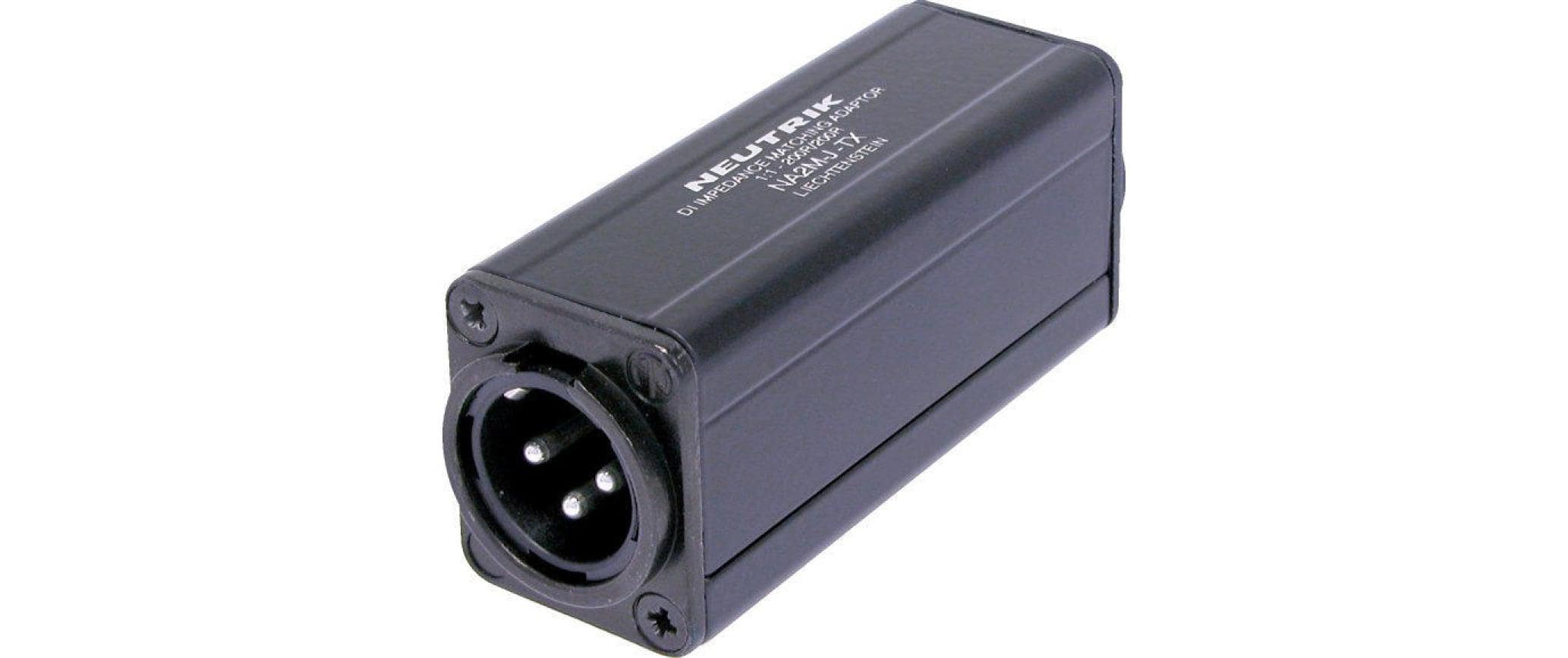 Neutrik Audio-Adapter XLR 3 Pole, male - Klinke 6.3 mm, female