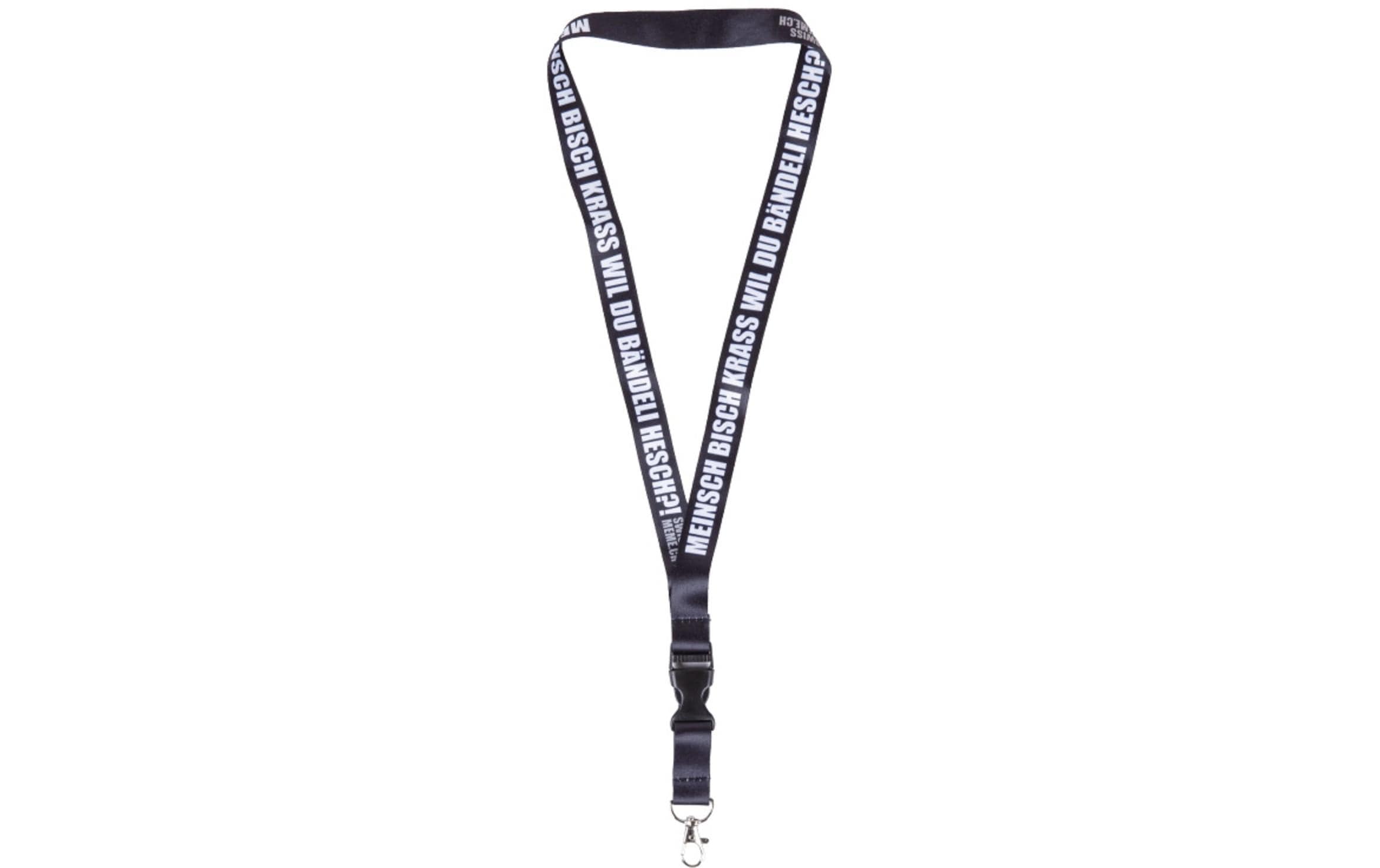 Swissmeme Lanyard «Bisch Krass?