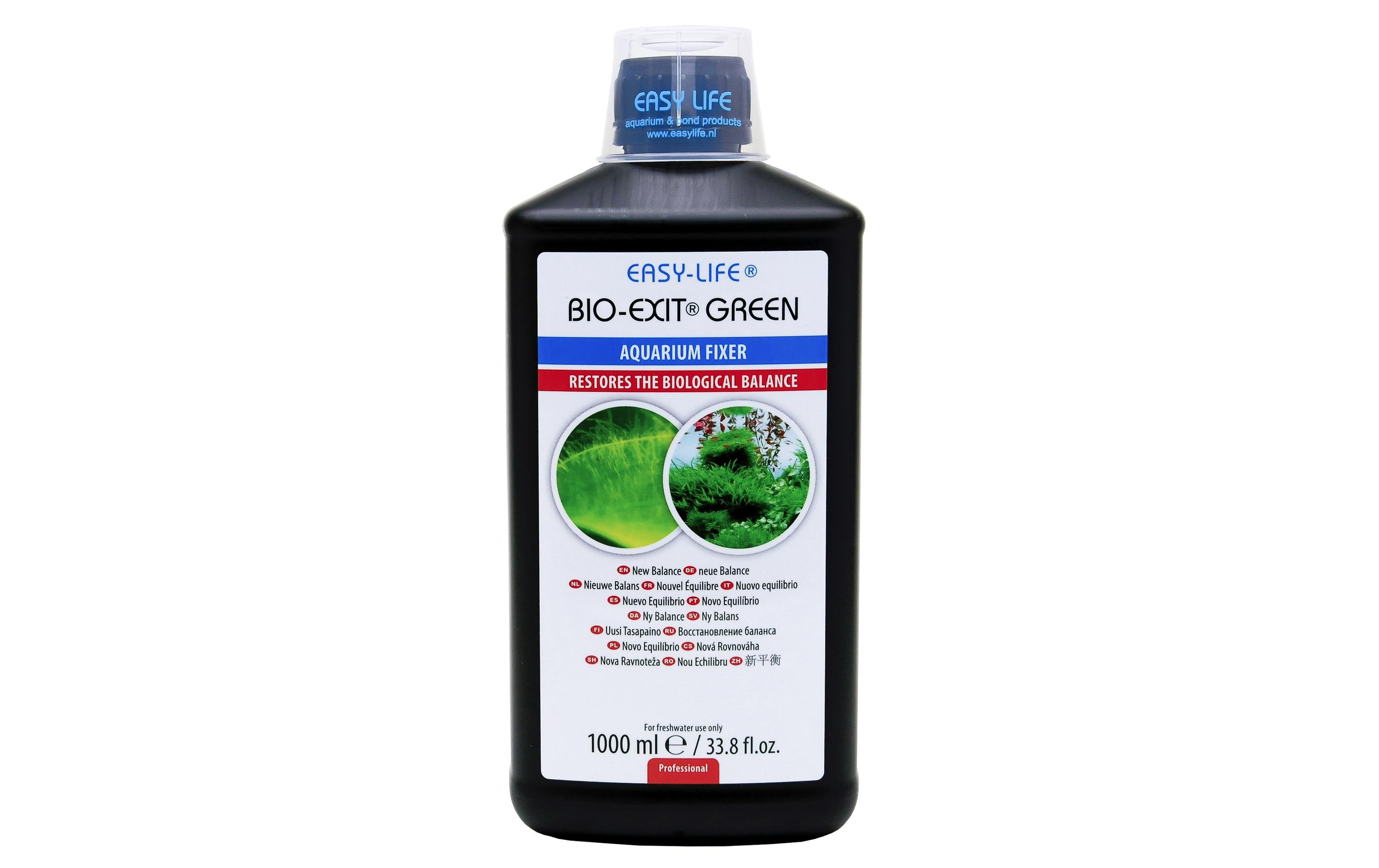 Easy Life Algenvernichter Bio-Exit Green, 1000 ml Easy Life Algenvernichter Bio-Exit Green, 1000 ml