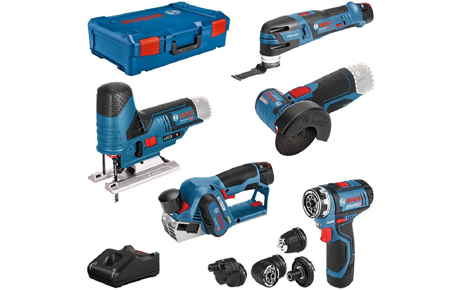 Bosch Professional Akku-Werkzeugset 12 V Combo Kit