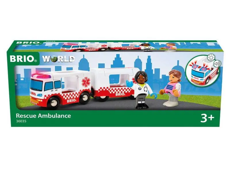 BRIO BRIO World Rescue Ambulance BRIO BRIO World Rescue Ambulance