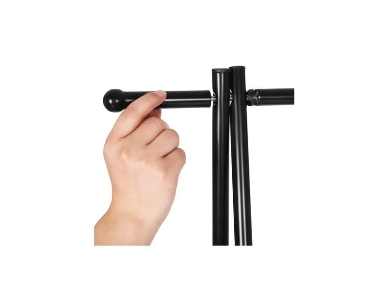 Songmics Garderobenständer 87.5 x 155 cm, Schwarz Songmics Garderobenständer 87.5 x 155 cm, Schwarz