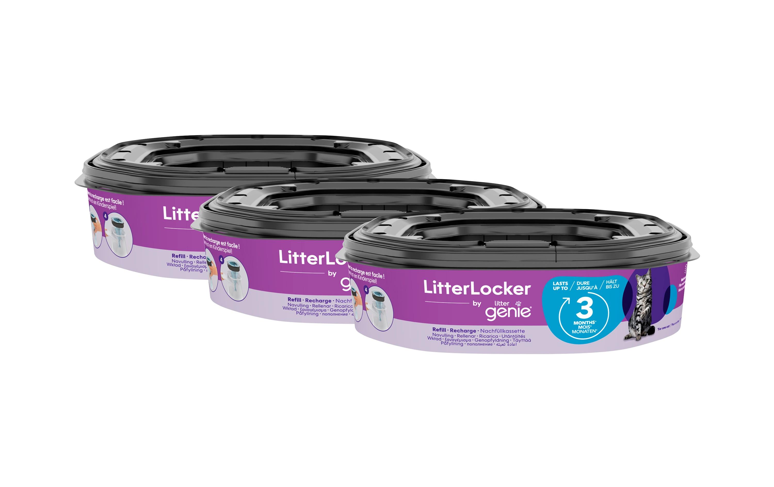 LitterLocker Nachfüllkassette XL zu LitterLocker Genie, 3er Kit