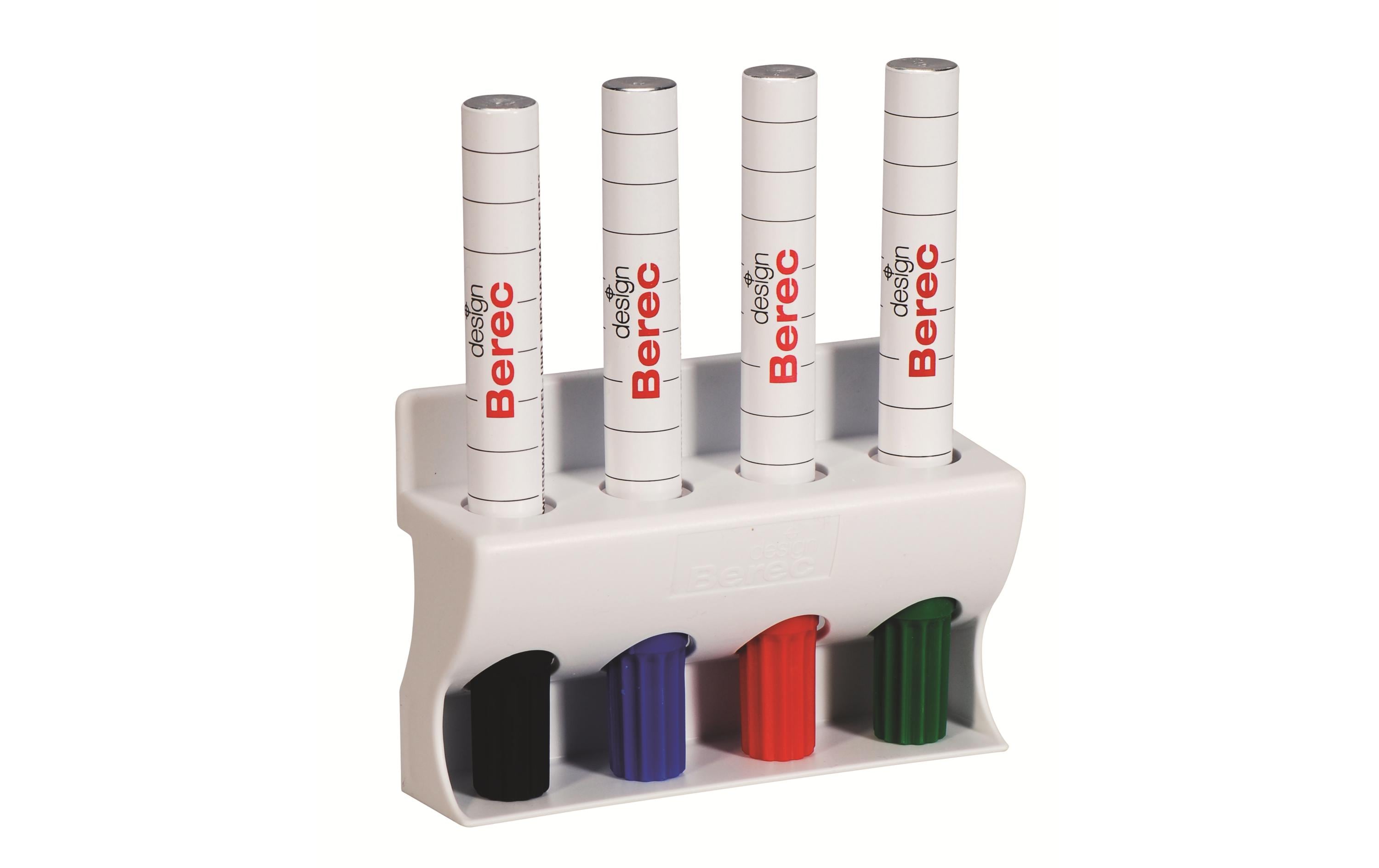 Berec Whiteboard-Marker-Halter Silber Berec Whiteboard-Marker-Halter Silber