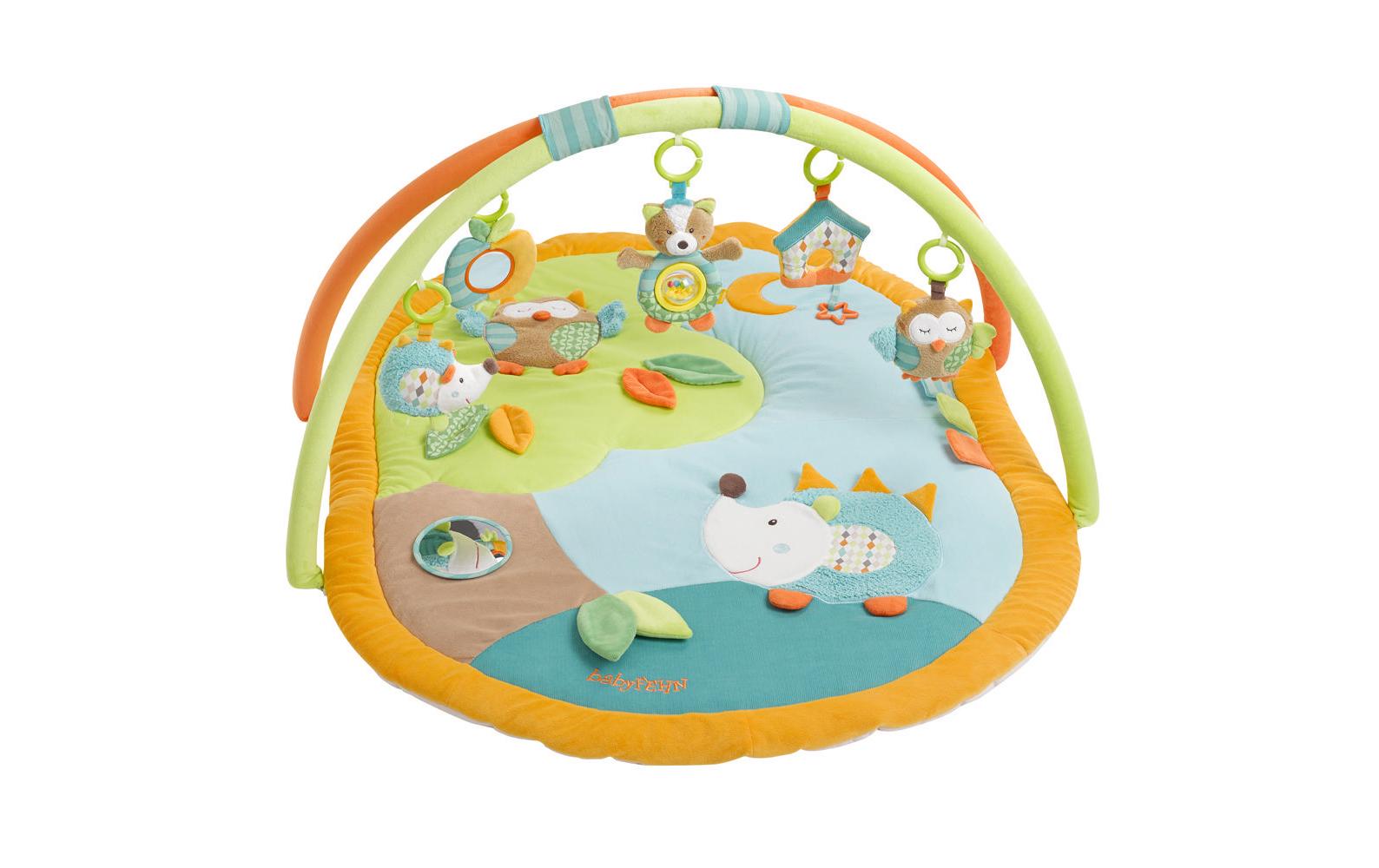 fehn Krabbeldecke mit Spielbogen Forest fehn Krabbeldecke mit Spielbogen Forest